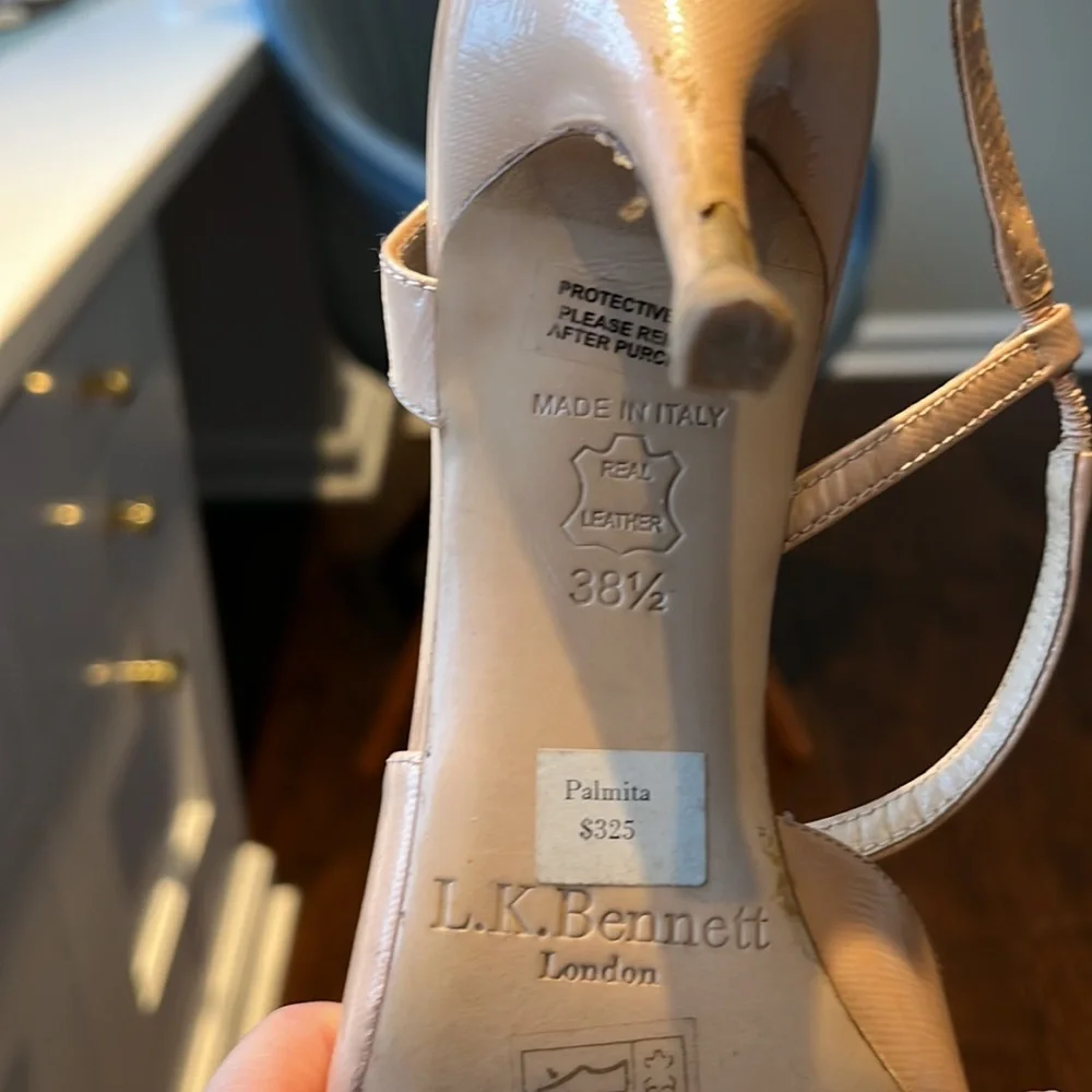 LK Bennett size 38 1/2 Palmitate sandals - Picture 4 of 7
